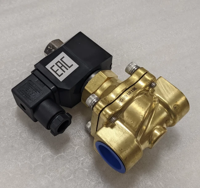 Соленоидный клапан электромагнитный 2W-25NK нормально закрытый, 1", 220V, латунь Соленоидный клапан электромагнитный 2W-25NK нормально закрытый, 1", 220V, латунь