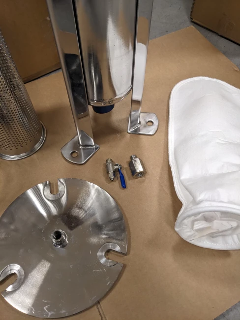 Мешочный фильтр BFH4, до 8 м³/ч. Мешочный фильтр BFH4, до 8 м³/ч.