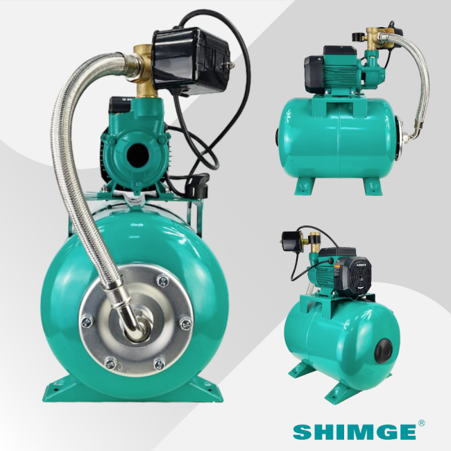 Внешний вид насосной станции SHIMGE QB 60 G1 Внешний вид насосной станции SHIMGE QB 60 G1