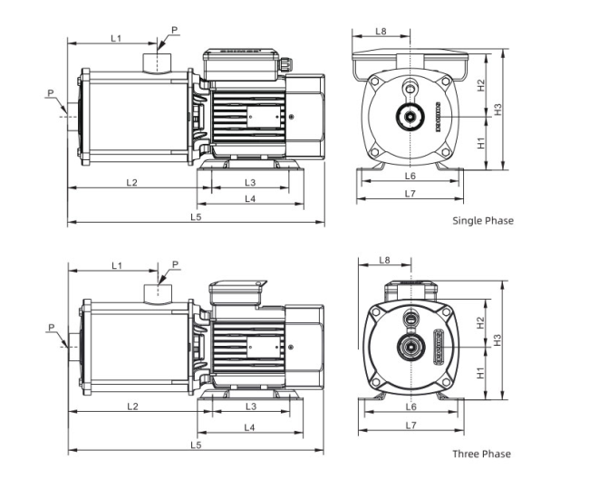 Насос повышения давления SHIMGE BWI20-1-1.1 Насос повышения давления SHIMGE BWI20-1-1.1