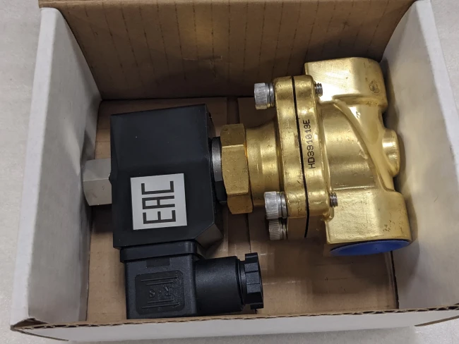 Соленоидный клапан электромагнитный 2W-20NК нормально закрытый, 3/4", 220V, латунь Соленоидный клапан электромагнитный 2W-20NК нормально закрытый, 3/4", 220V, латунь
