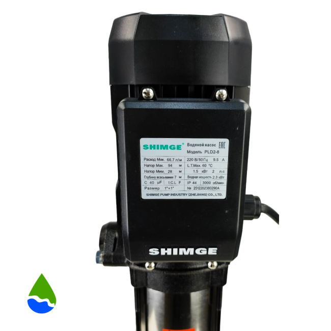 Вертикальный насос SHIMGE PLD 2-8 Вертикальный насос SHIMGE PLD 2-8