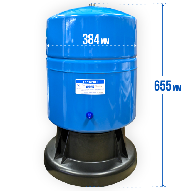 Размер накопительного бака, гидроаккумулятор 11G, 30/40л Размер накопительного бака, гидроаккумулятор 11G, 30/40л