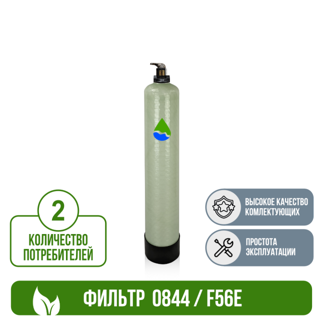 Фильтр обезжелезивания, сорбции воды Runxin 0844/F56E